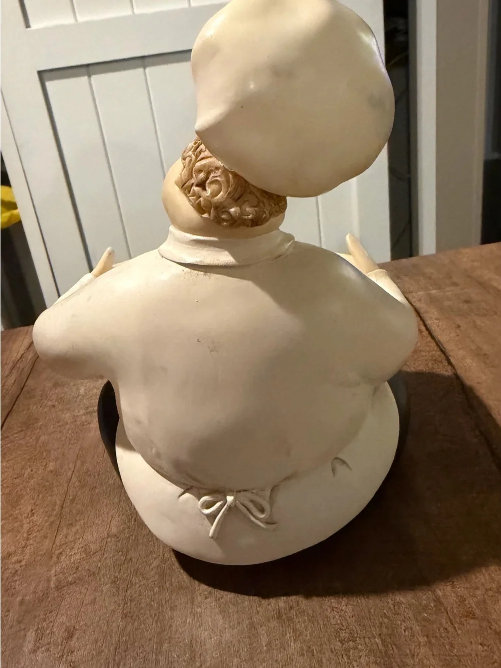 Vintage Style Whimsical Chef Figurine Sitting Kitchen Decor